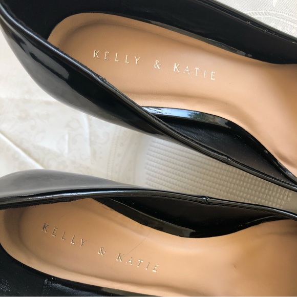 Kelly & Katie Women’s Black Stilettos 3.75” Heel Shoes Size 8.5 Rounded Toe NWOT - Picture 9 of 16